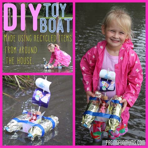 DIY Toy Boat - (Louise) - Paging Fun Mums