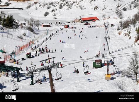 Hermon ski resort hi-res stock photography and images - Alamy