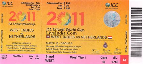 Cricket World Cup Final Tickets Price Soars High