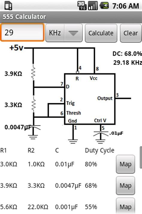 555 Timer Calculator (NE555) for Android - APK Download