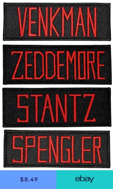 Printable Ghostbusters Name Tag