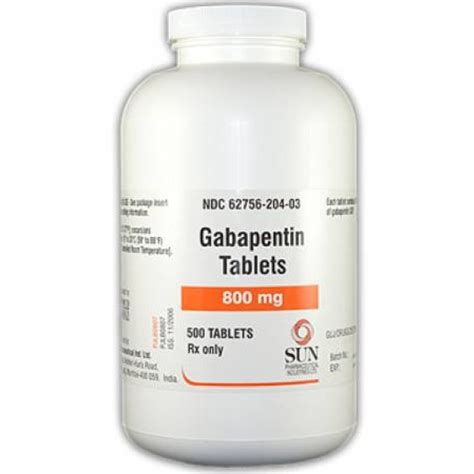 Gabapentin 800 mg PER TABLET