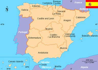 Other regions of Spain