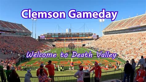 Clemson Gameday - Welcome to Death Valley (A preview of Greenville ...