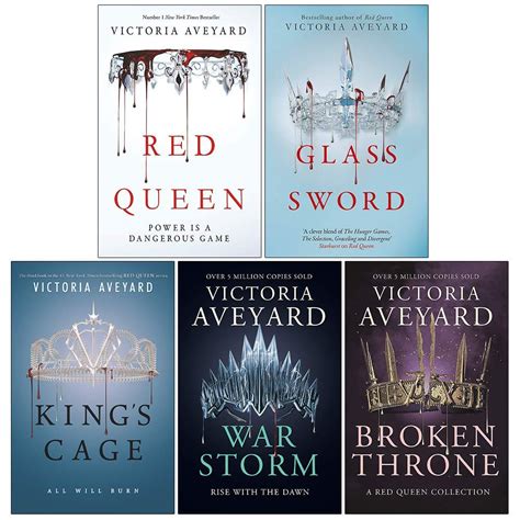 Victoria Aveyard Red Queen Series 5 Books Collection Set by Victoria ...