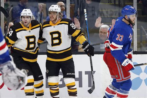 Rangers vs Bruins: Rangers Give Up Six Goals and Fall to Boston 6-3