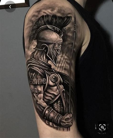 Pinterest | Warrior tattoos, Warrior tattoo sleeve, Shoulder armor tattoo