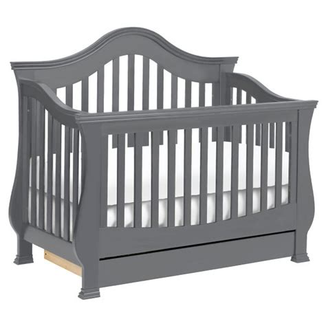 Million Dollar Baby Classic Ashbury 4-in-1 Convertible Crib with Toddler Bed Conversion Kits in ...