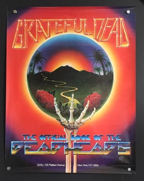 Grateful Dead, The Deadheads Book (1983) – Original Promotional Poster - Hollywood Movie Posters