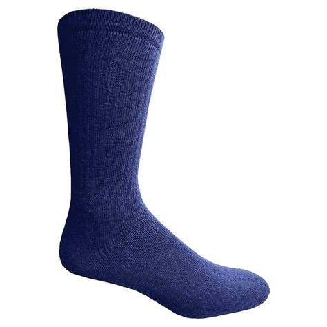 All Time Trading - Mens Wholesale Cotton Crew Socks - Navy Sport Casual ...