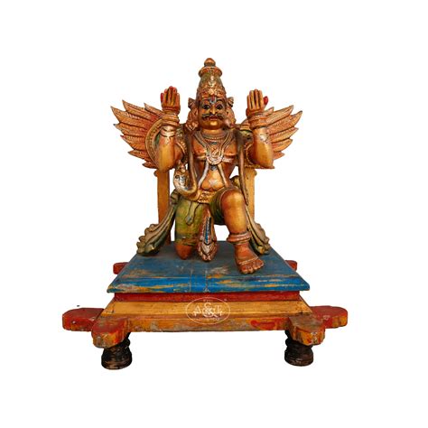 Wooden Garuda Vahana For Decor - Rani Arts & Teak – RANI ARTS & TEAK