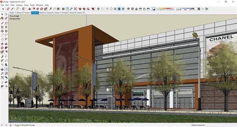 Sketchup Building P4 3D model | CGTrader