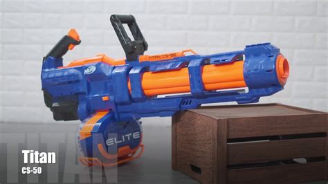 Nerf Elite Titan CS-50 Quick Review - YouTube