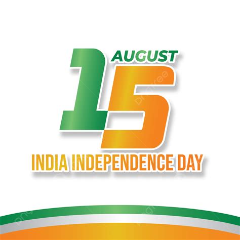15th August Vector PNG Images, Greeting Card Of 15th August India Inde Endence Day, India Day ...