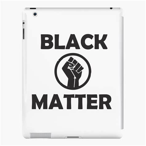 "Black Fight Matters BLM Hand Symbol" iPad Case & Skin for Sale by ...