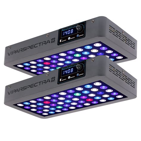 VIPARSPECTRA Timer Control 2pcs165W LED Aquarium Light For Coral Reef Fish Tank 640206933377 | eBay