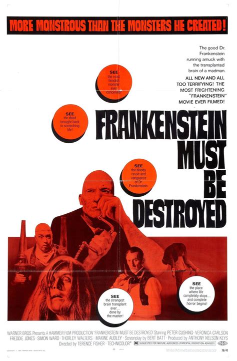 Hammer Horror: Frankenstein Must Be Destroyed (1969)