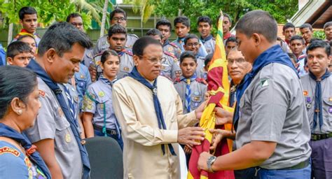 Scouting Magazine - Sri Lanka: Flags of Chief Scout of Sri Lanka (ප් ...