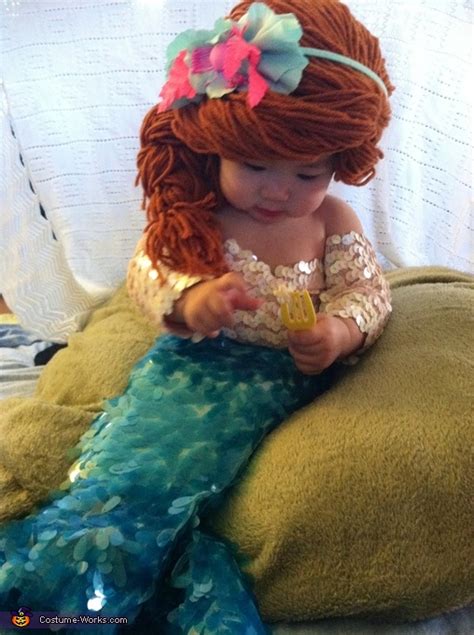 Ariel from The Little Mermaid - Baby Halloween Costume | How-to Tutorial