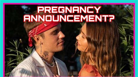 HAILEY BIEBER PREGNANCY ANNOUNCEMENT?!!!!!! - YouTube