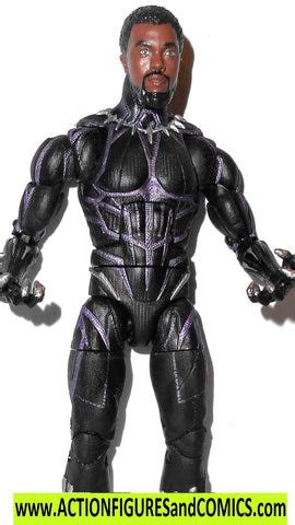 marvel legends BLACK PANTHER vibranium purple suit mcu movie – ActionFiguresandComics