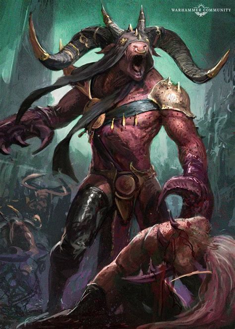 Slaangor - Hedonites of Slaanesh | Warhammer fantasy, Warhammer art ...