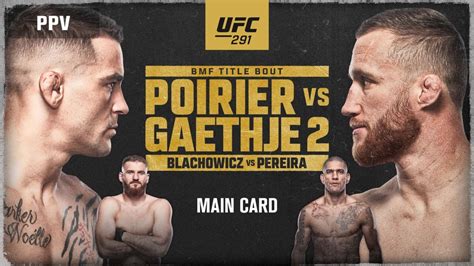 UFC 291: Poirier vs. Gaethje 2 (Main Card) (7/29/23) - Stream el juego ...