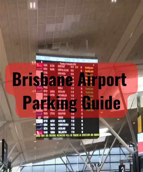 How to Park in Brisbane Airport