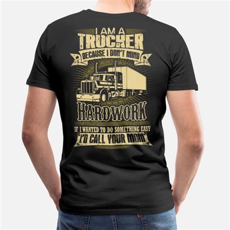 Shop Truck Driver T-Shirts online | Spreadshirt