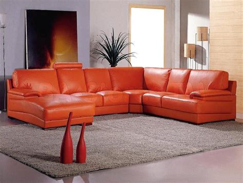 14 Collection of Burnt Orange Sofas