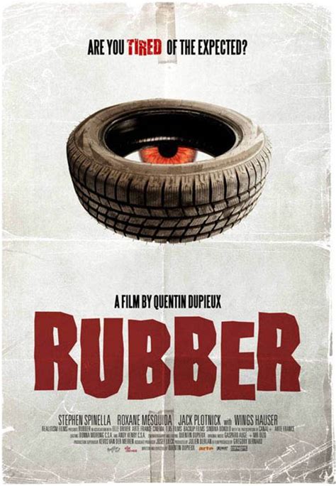 Rubber movie large poster.