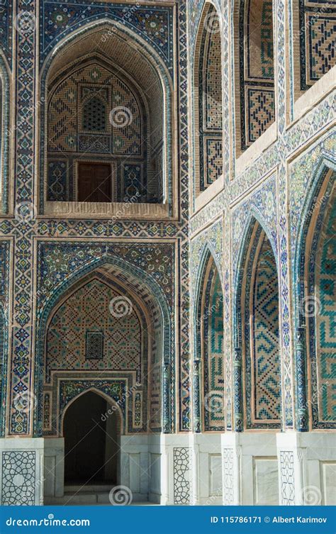 The Architecture of Ancient Samarkand Stock Image - Image of asia, mosque: 115786171