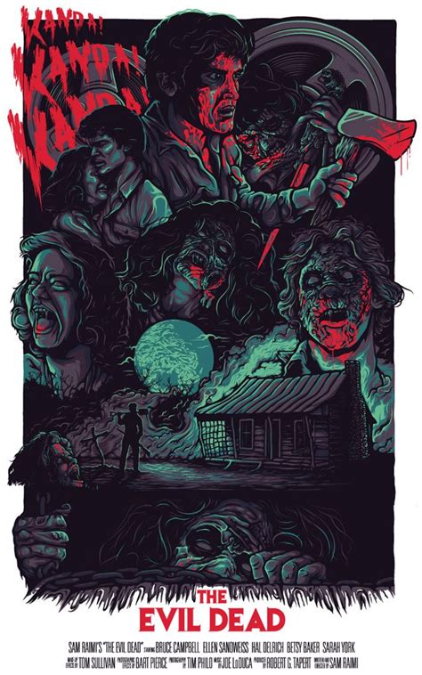 The Evil Dead by Nos4a2 - Home of the Alternative Movie Poster -AMP ...