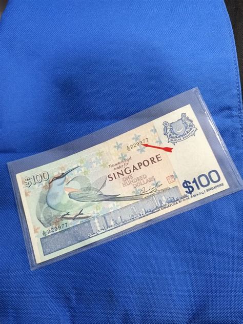 Fancy number of Brid series $100 notes, Hobbies & Toys, Memorabilia & Collectibles, Currency on ...