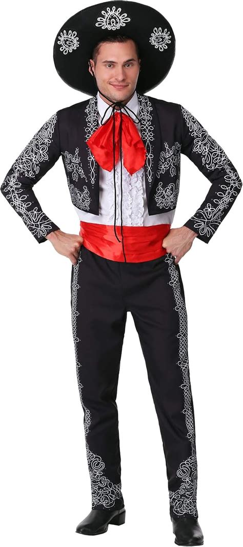 Mens Mexican Mariachi Costume (2 In Costume) | ubicaciondepersonas.cdmx ...