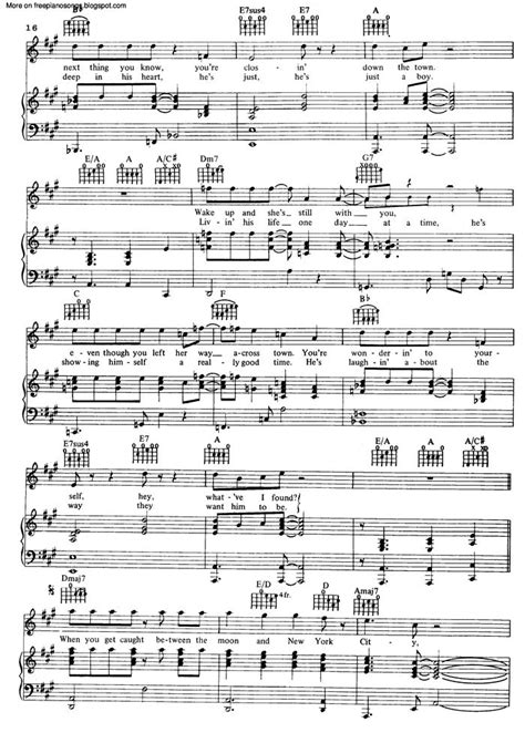 Arthur’s Theme free sheet music by Christopher Cross | Pianoshelf