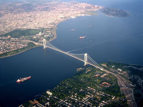 The Verrazano-Narrows Bridge - New York City, New York