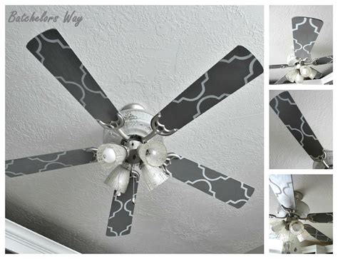 Batchelors Way: Office Redo - Custom Ceiling Fan Blades