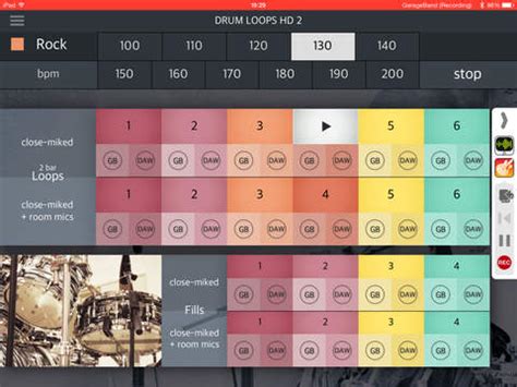 Drum Loops HD Acoustic Drum Loops For iOS