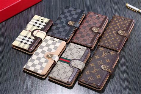 Official LV Wallet luxury leather Case for iPhone Samsung in 2020 ...