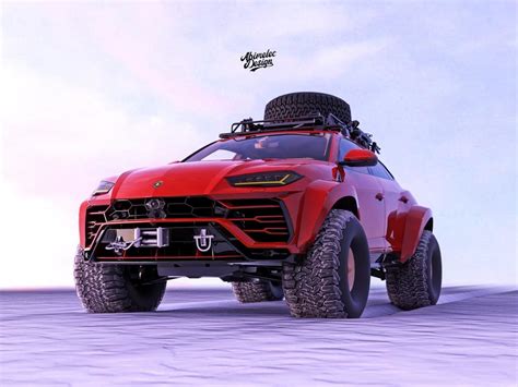 Lamborghini Urus Digitally Modified Into Off-Road SUV, Looks Butch