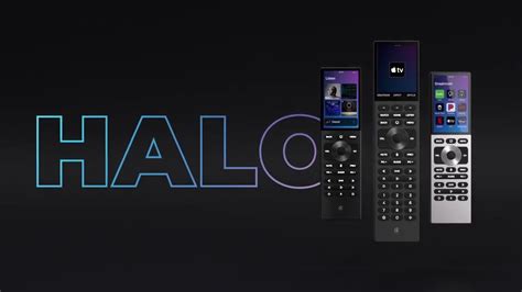 CONTROL4 HALO FAMILY OF REMOTES - YouTube