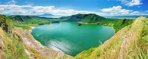 Crater Lake Of Taal Volcano On Taal Photograph by Jason Langley - Pixels