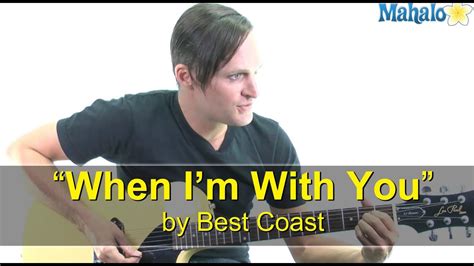 How to Play "When I'm With You" by Best Coast on Guitar - YouTube