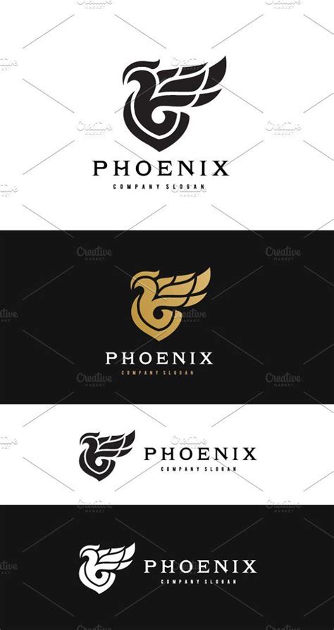 Phoenix Logo | Best logo design, ? logo, Business card logo