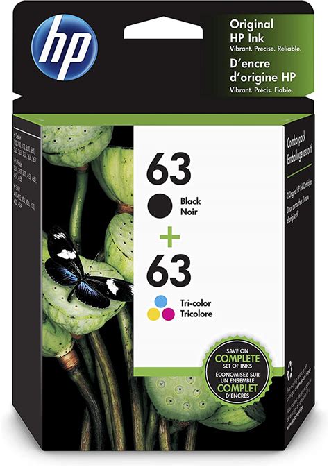 Hp 63 Black/Color Ink Cartridge Combo Pack | Valencia College Campus Store