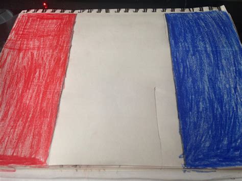 France Flag Drawing by db1993 on DeviantArt