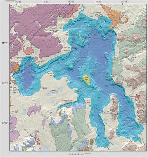 History of Mapping Yellowstone Lake :: Hydrothermal Dynamics of Yellowstone Lake