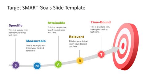 Target SMART Goals PowerPoint Template - SlideModel