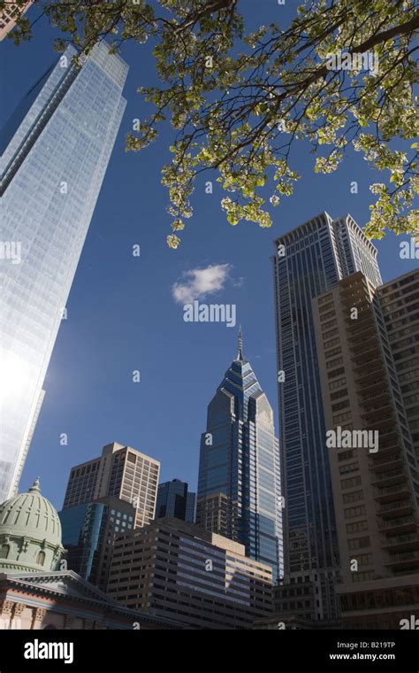 Center City Philadelphia skyline Stock Photo - Alamy